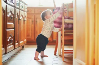 Youpi ! Je sais marcher ! 