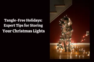 Tangle-Free Holidays: Expert Tips for Storing Your Christmas Lights