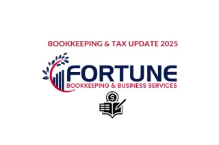 New Bookkeeping & Tax Update