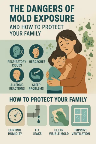 The Dangers of Mold Exposure and How to Protect Your Family