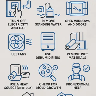 The Best Ways to Dry Out a Water-Damaged Property