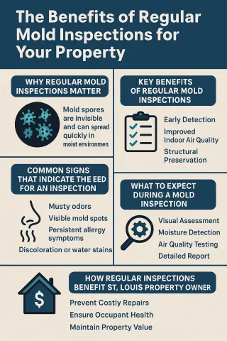 The Benefits of Regular Mold Inspections for Your Property