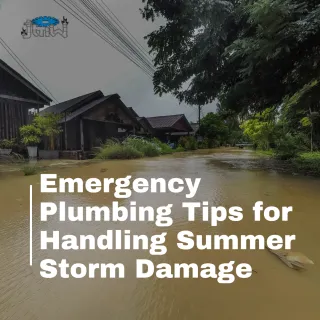 Emergency Plumbing Tips for Handling Summer Storm Damage
