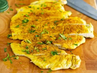 Indian Flavored Pounded Chicken