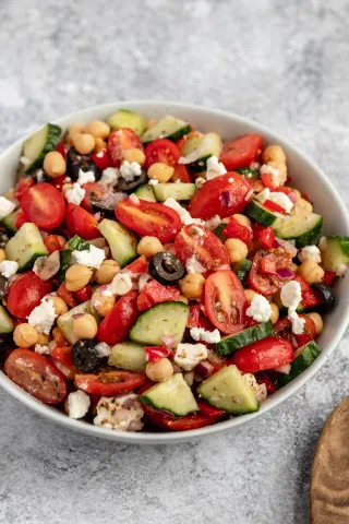 Greek Chickpea Salad