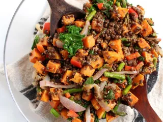 Sweet Potato & Lentil Salad