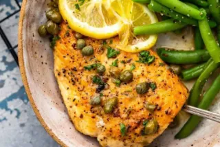 Skinny Chicken Piccata