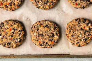 Sweet Potato Veggie Burger Patties