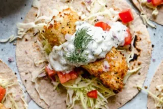 Tzatziki Fish Tacos
