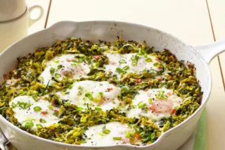 Skillet Eggs With Squash