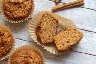 Pumpkin Spice Breakfast Muffins