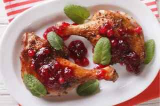 Cranberry Sauce Chicken