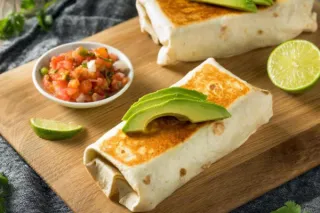 Vegetarian Breakfast Burrito
