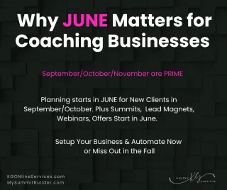 Why June Matters for Your Fall Coaching Business