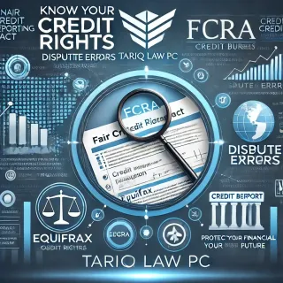 Don’t Let Credit Errors Hold You Back: Tariq Law PC Protects Your Rights