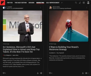 ✨ Be inspired: resources for your content marketing