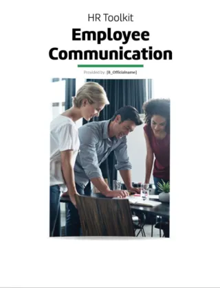 HR Toolkit – Employee Communication