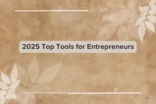 The Future of Productivity: Top Tools in 2005 & Techniques for Entrepreneurs
