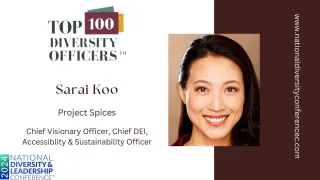 Dr. Koo Receives the Top 100 Diversity Officer Award