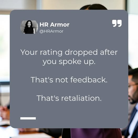 They Asked You to Speak Up — Then Downgraded Your Performance Review