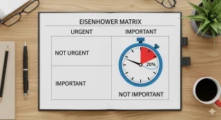 Master Your Time: The Eisenhower Matrix and Pareto Principle for Peak Performance