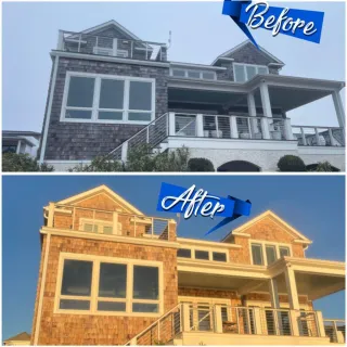 Cedar Shake House Washing in Wilmington, NC