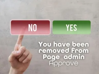 How to Remove a Facebook Page Admin Who Refuses to accept.