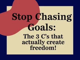Stop Setting Goals: The 3 C’s of Business Success (Clarity, Commitment, Consistency)