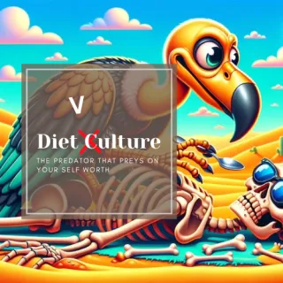 Diet Vulture - the predator that preys on your self-worth!