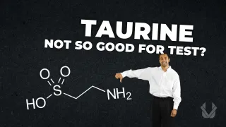 Taurine is not a Testosterone Booster