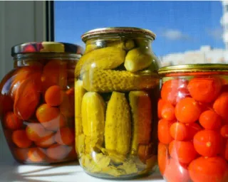 What is the connection between making pickles and writing a blog post?