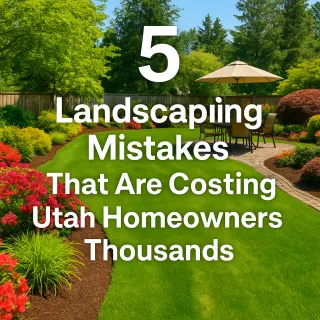5 Landscaping Mistakes That Are Costing Utah Homeowners Thousands
