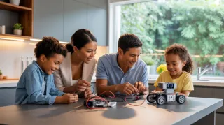 5 Practical Ways Parents Can Introduce STEM + AI at Home