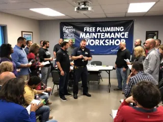 Free Plumbing Maintenance Workshop by John's Plumbing Atlanta
