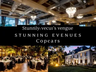 Your Ultimate Guide to Choosing the Perfect Event Venue in Stone Mountain, GA