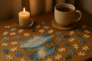 🌿 Puzzling as Self-Care: A Simple Way to Feel Your Best