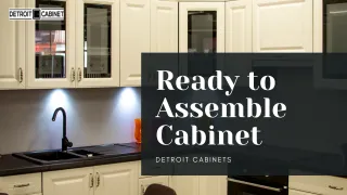 Ready to Assemble Cabinet | Detroit Cabinets