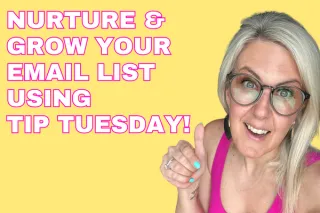 Nurture and GROW your email list using #TipTuesday