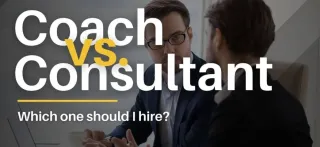Business Coach versus Business Consultant