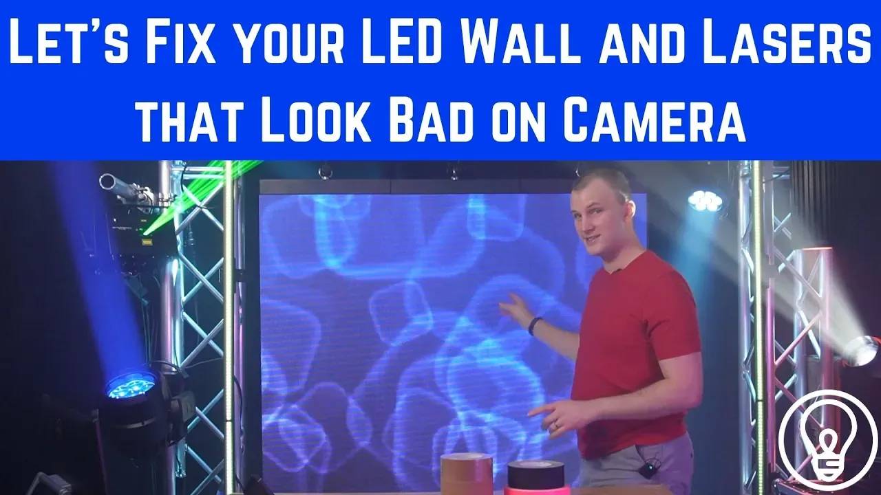 How to Make LED Walls Look Good on Camera