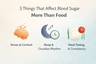 3 Things That Affect Blood Sugar More Than Food