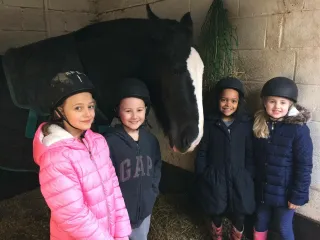 Winner of our Pledge a Child to Ride Spring Raffle!!