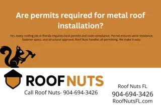 Are permits required for metal roof installation?