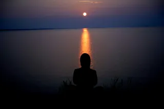Seven days of being still and silent?