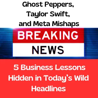 5 Business Lessons Hidden in Today’s Wild Headlines