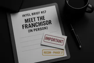 Meet the Franchisor in Person: Discovery Day Done Right (Step 17 of 18)