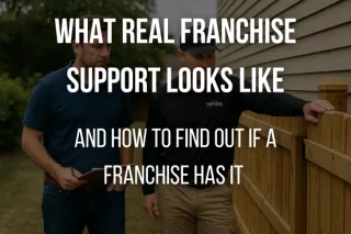 Every Franchise Says They Have Great Support- How to Tell If That's True