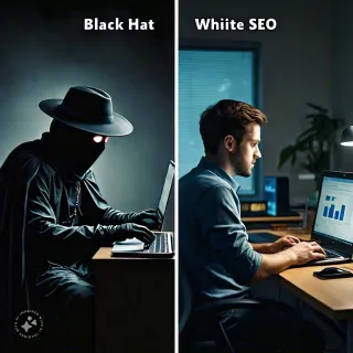 Navigating the SEO Spectrum Understanding the Difference Between Black Hat and White Hat SEO