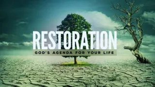 God always want to restore what we have lost.