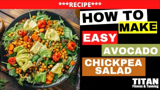 Easy Avocado Chickpea Salad